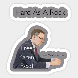 Hard as a Rock Sticker
